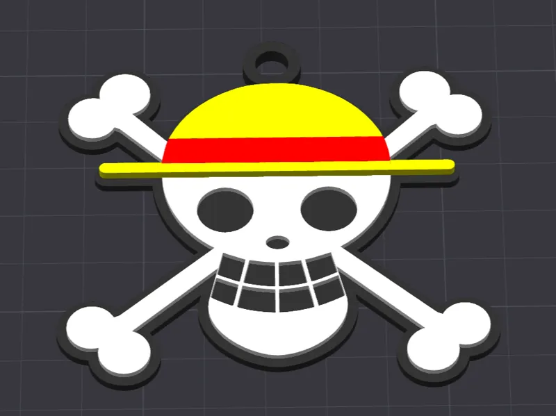 Chaveiro One Piece