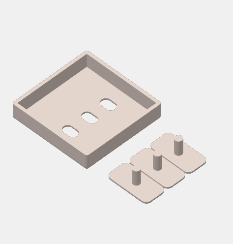 Miniatura 2 do modelo 3D 多配色爱心开关装饰面板丨让开关也加入你的家居穿搭无AMS