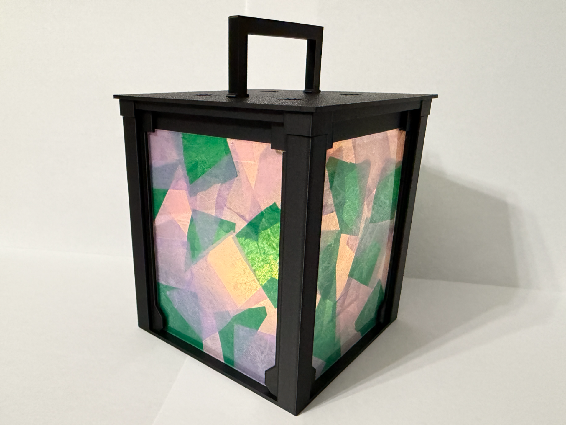 Fall Lantern Craft 3D model
