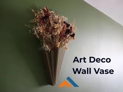 Art Deco Wall Vase