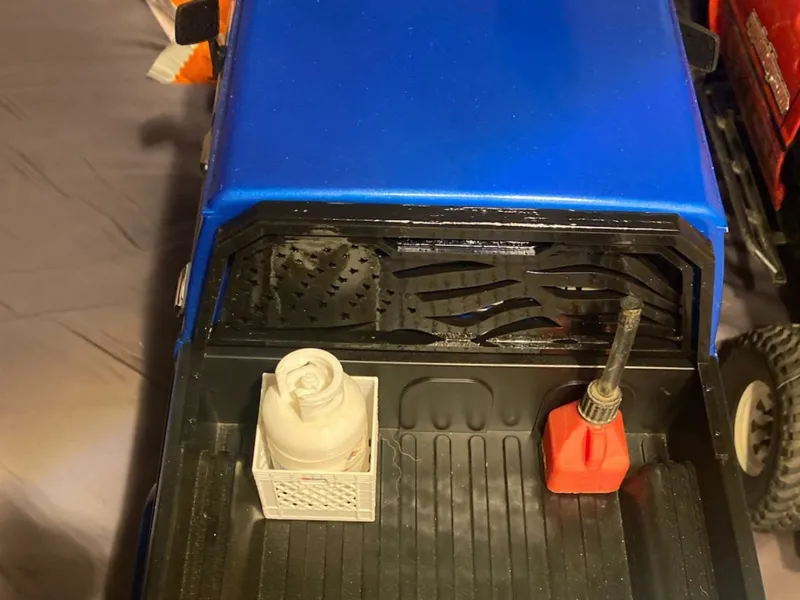 1/10 Scale Headache Rack American Flag No Support