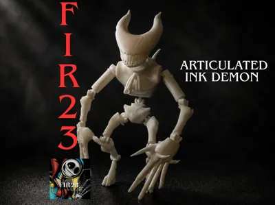 Articulated Ink Demon From BATIMDR