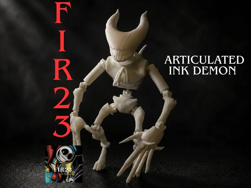 Articulated Ink Demon From BATIMDR
