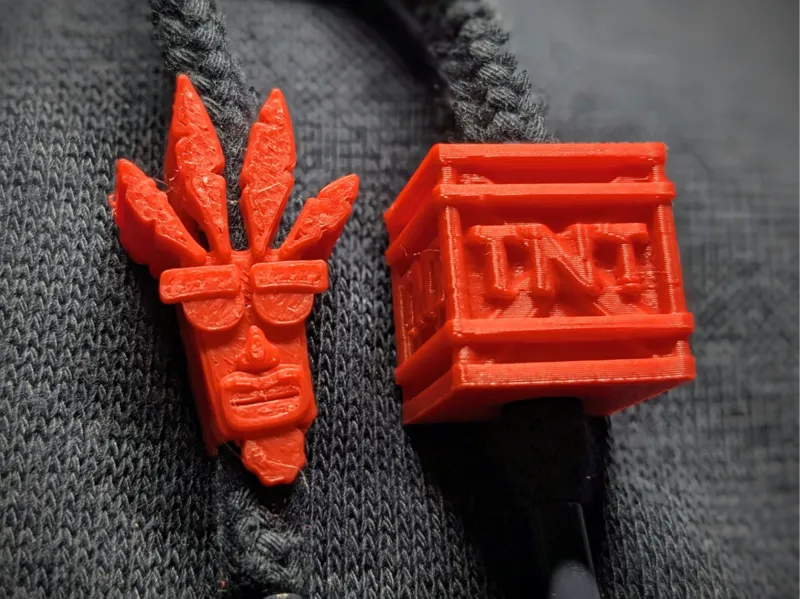 Crash Bandicoot beads V1 (one color)