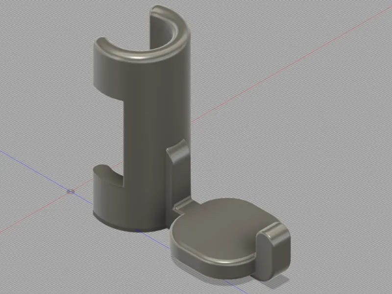 Clip 25mm Stand for Headphones