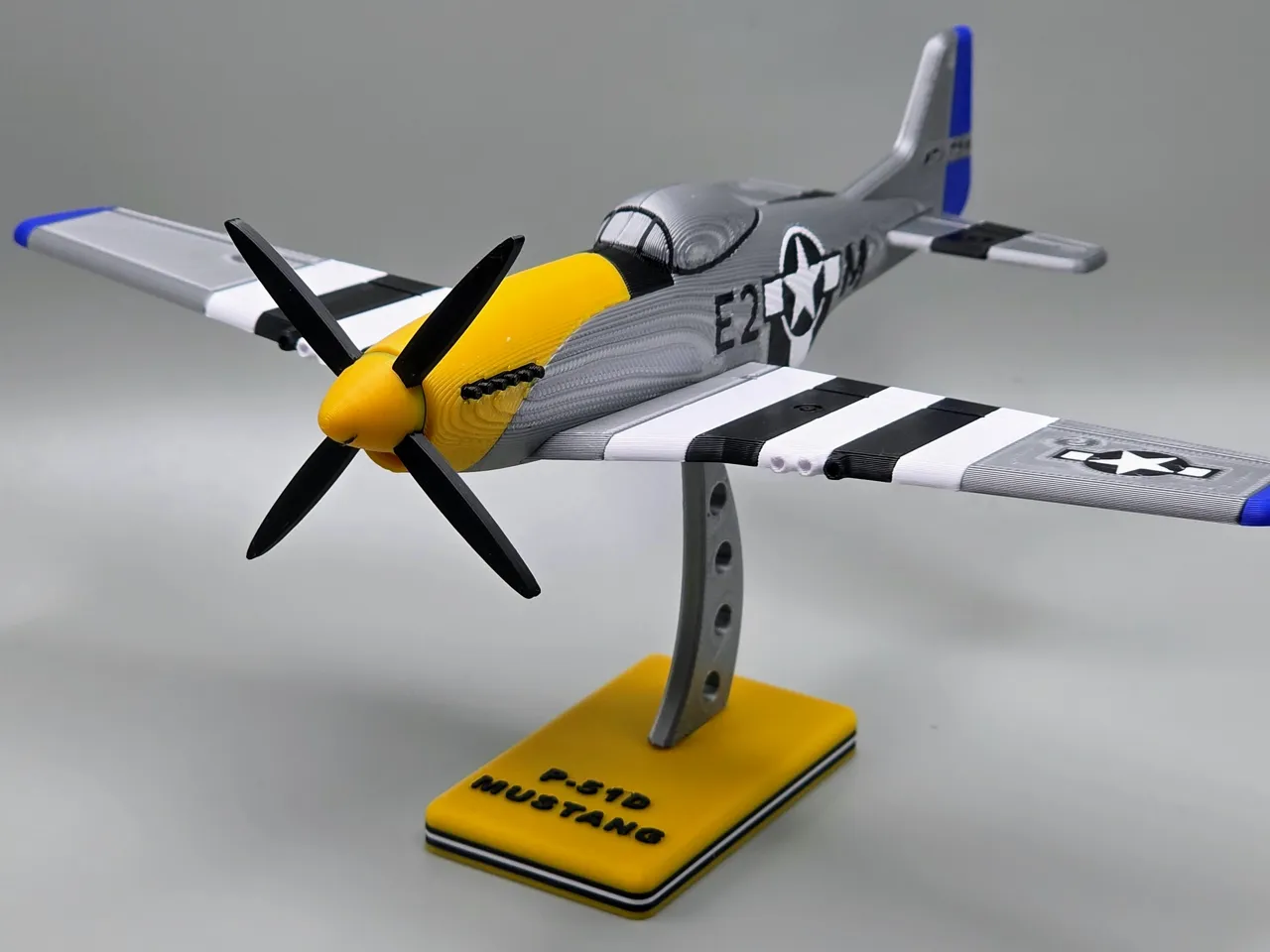P51D Plane Kit Card P51 view 4