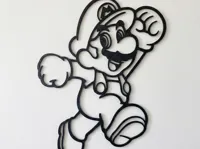 Déco murale rétro Mario Bros — photo 1