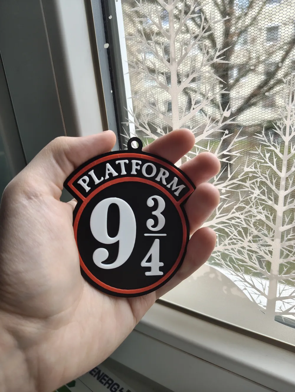 Plate-forme de conception spéciale 9 3/4, ornement de noël, Figurine décorative, cadeau du nouvel an