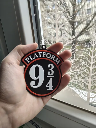 Plate-forme de conception spéciale 9 3/4, ornement de noël, Figurine décorative, cadeau du nouvel an