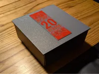 0.2mm layer, 2 walls, 15% infill