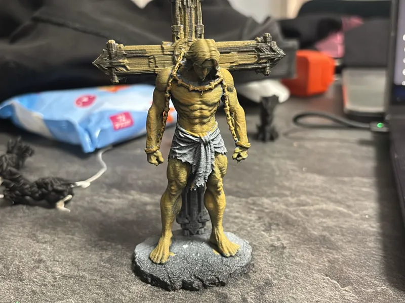 Crucfied man