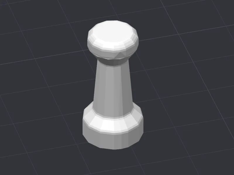 Lowpoly Magnetic Thumb Tack