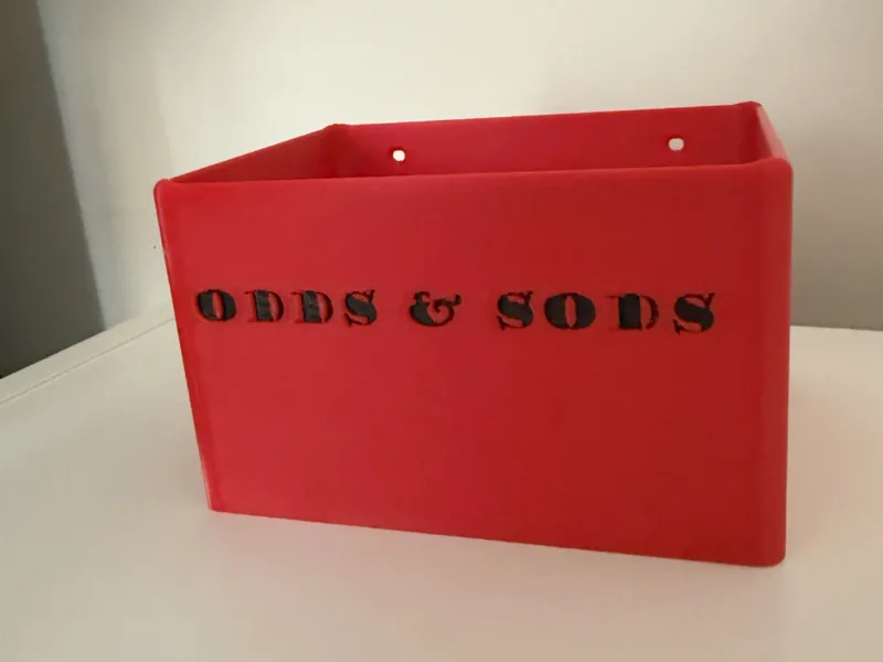Odds and sods storage container