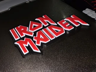 Iron Maiden Band Logo NO AMS