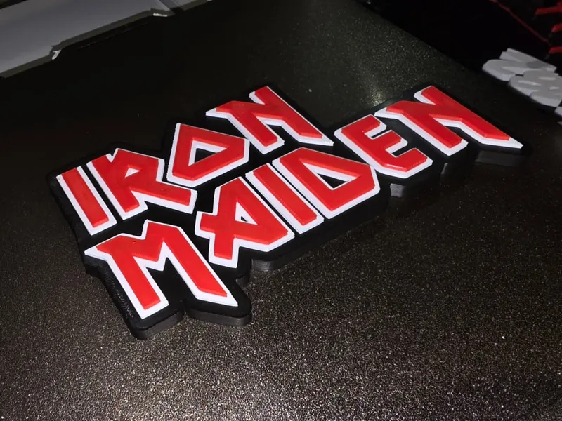 Iron Maiden Band Logo NO AMS