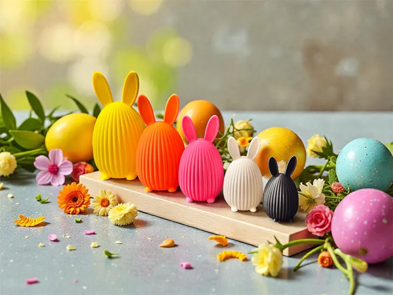 Elegant Bunny Egg
