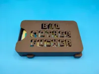 Hollow letters - 0.15mm layer, 2 walls, 7% infill