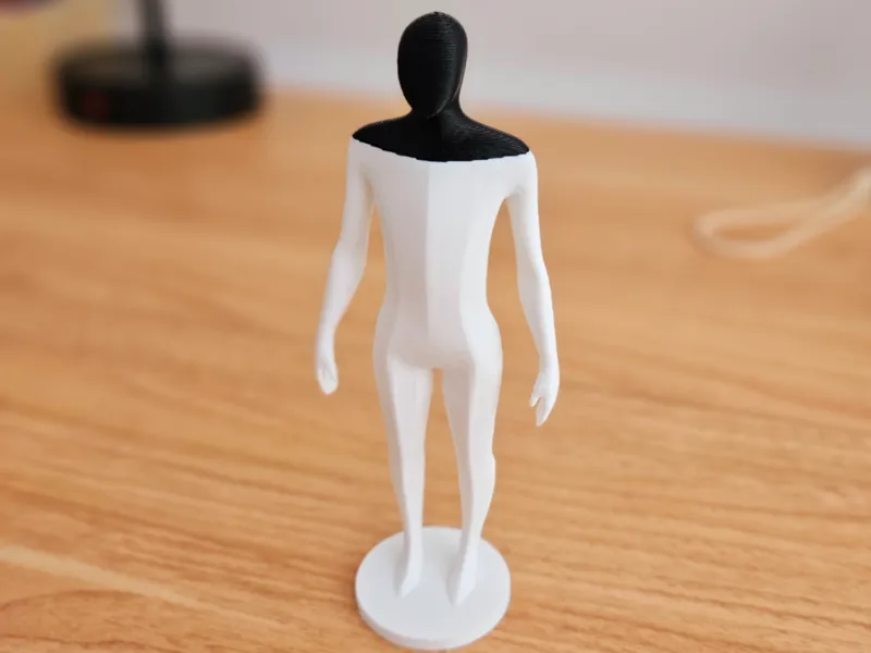 Tesla Robot Inspired Statue