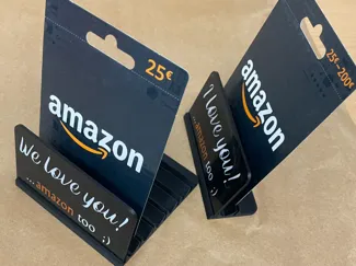 Amazon Gutscheinständer Kartenhalter