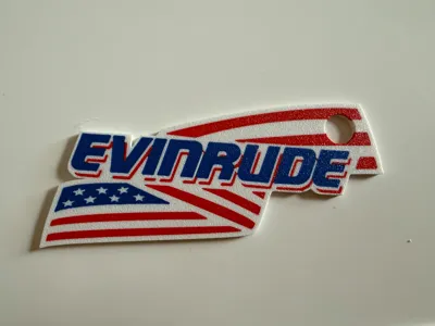Evinrude Johnson Logo Pendant Decoration