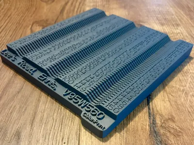 Parkrun Tag Tray