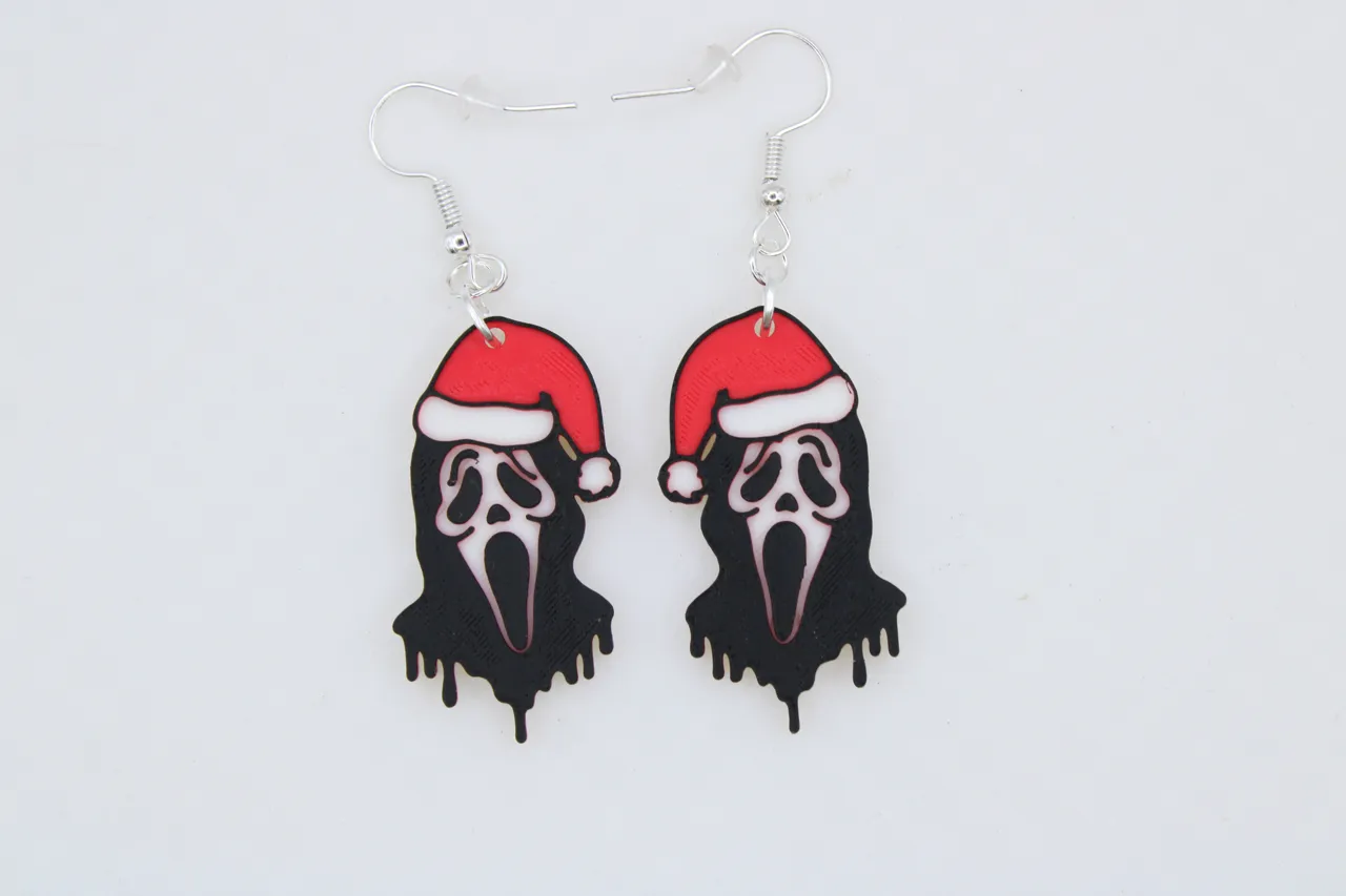 Christmas - Horror Earrings view 4