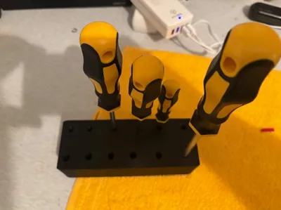 Screwdriver Holder Block