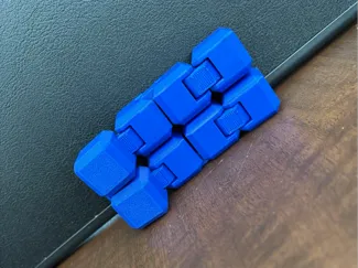 Cube fidget Fortnite logo