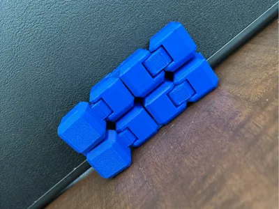 Cube fidget Fortnite logo