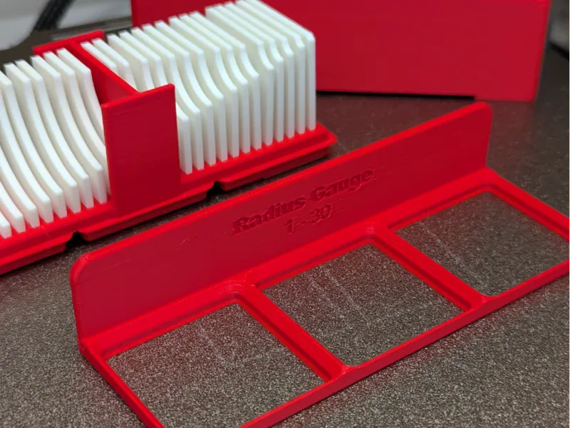HSW holder for radius gauge set
