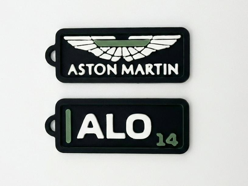 Fernando Alonso - 14 - Aston Martin - Keychain