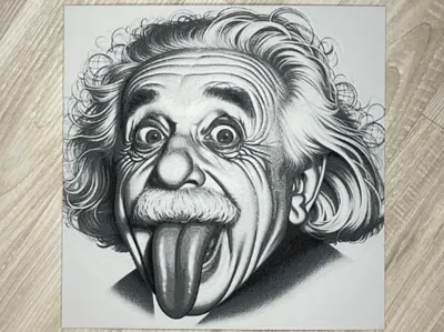 Albert Einstein HueForge