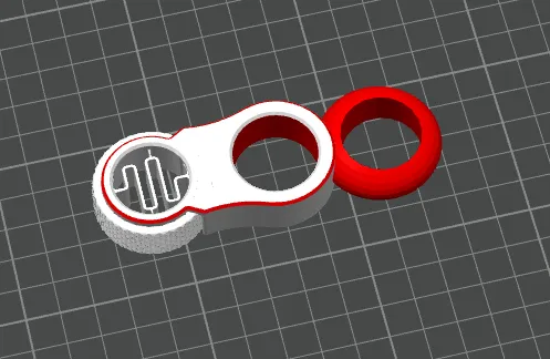 Fidget Clicker Wheel with spinning hole, Spinner by uzzii - MakerWorld