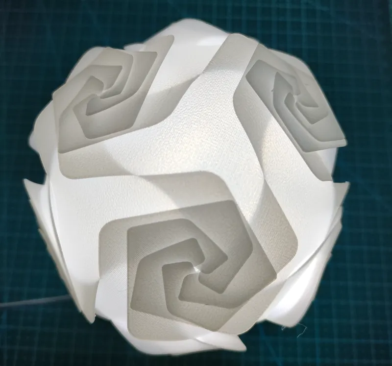 绣球花灯