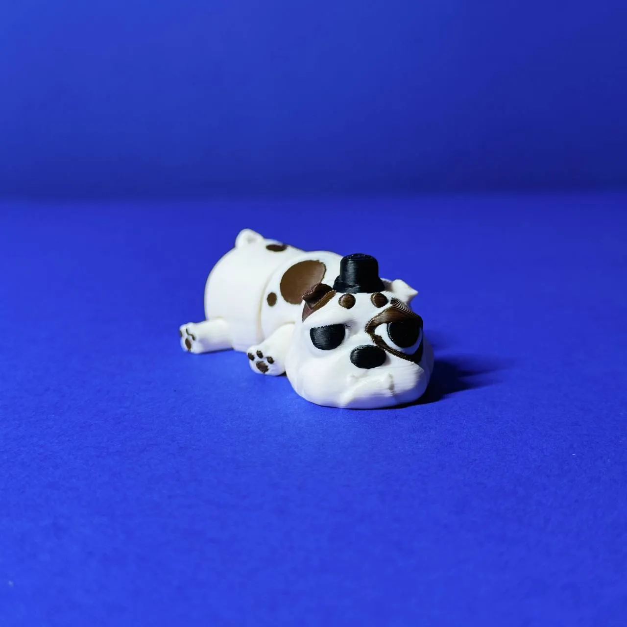 Articulated English Bulldog - Flexi Toy view 3
