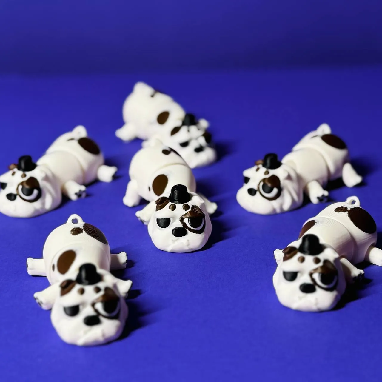 Articulated English Bulldog - Flexi Toy view 4