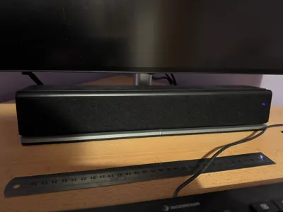 Dell U2723QE mount for Creative Stage SE Mini