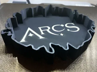 Arcs dice tray