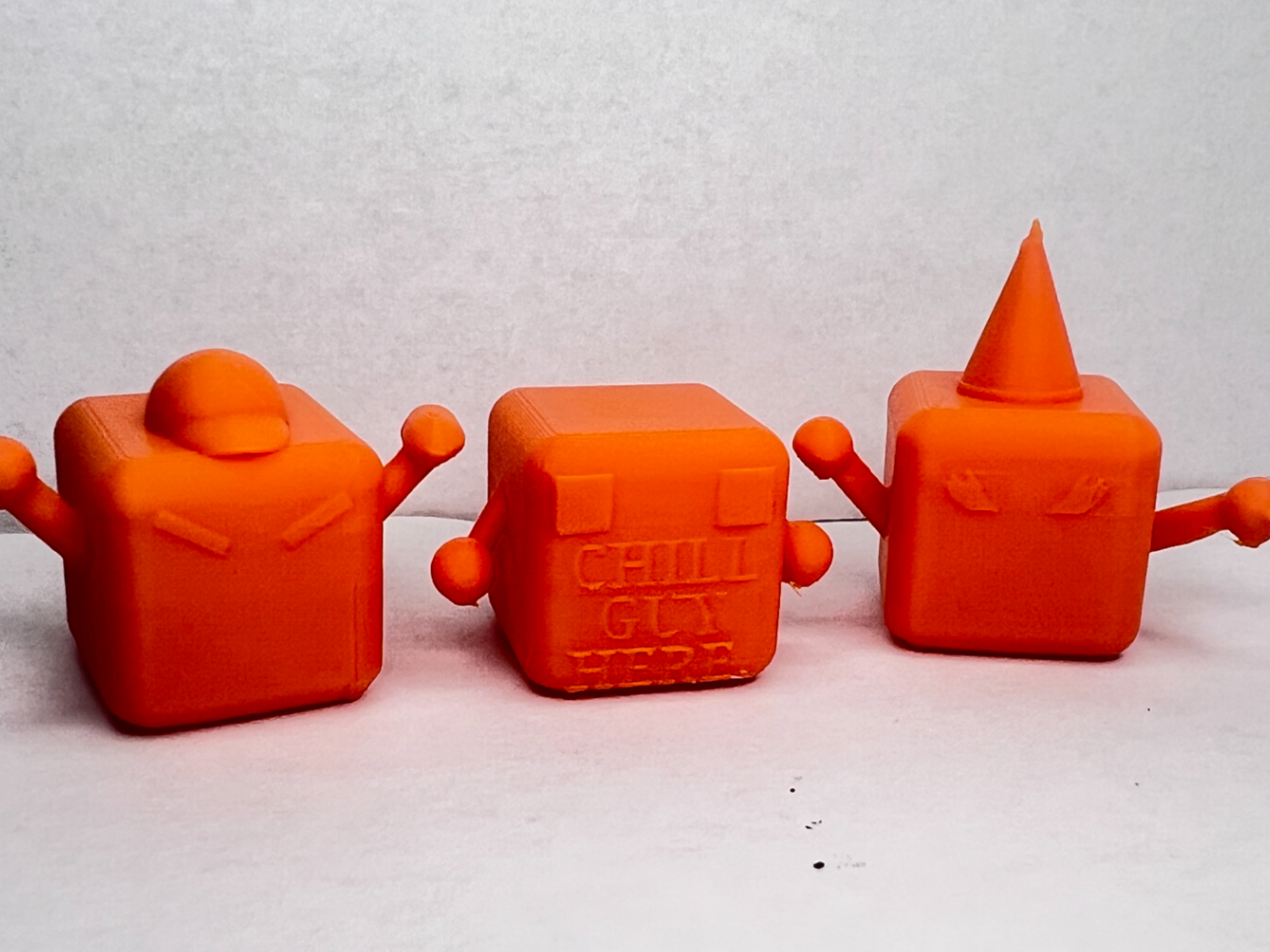 Cubey Character Set – Easy Print – Fun Desk Toy