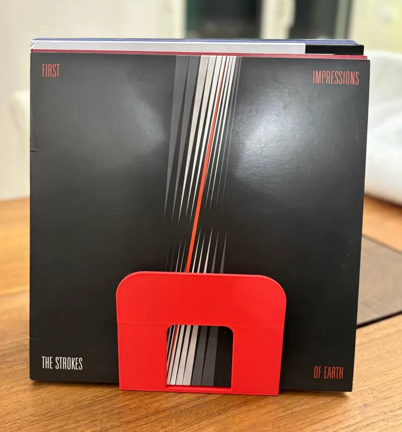 70s vinyl records holder