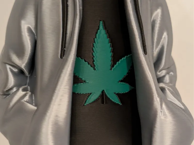 Urban Vibes Bugs Bunny Cannabisleaf for Hoodies
