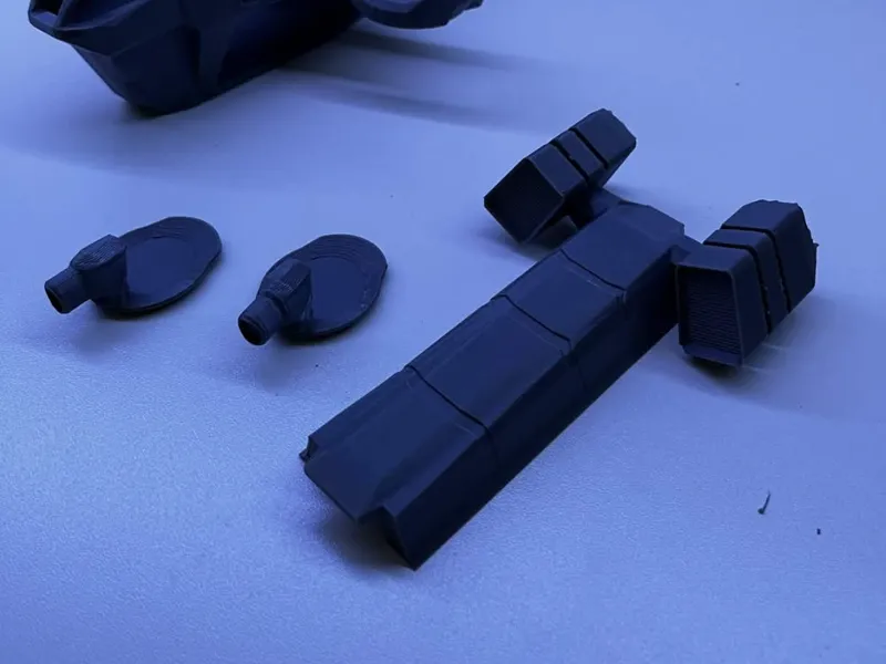 II MINIFIG GUNSHIP COVER and CANNONS