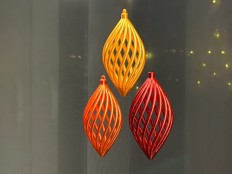 Weihnachtsdekoration Spiral Baumschmuck