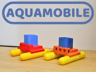 Aquamobile - Vintage Water Powered Bath Boat