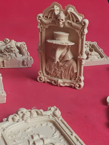 Marco decorativo: 3D Miniature Picture Frames — vista de referencia 5