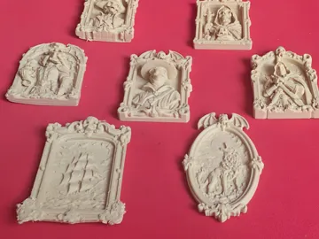 Marco decorativo: 3D Miniature Picture Frames — vista de referencia 4