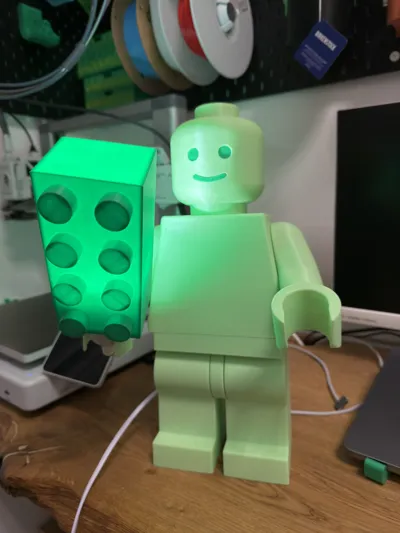 BRICK E27 LAMP HOLDER - Free 3D Print Model - MakerWorld