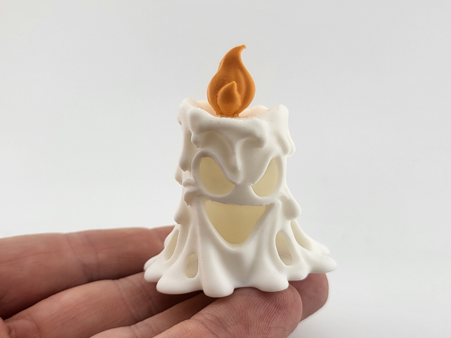 Halloween Ghost HOUSE Candle Decoration - 1