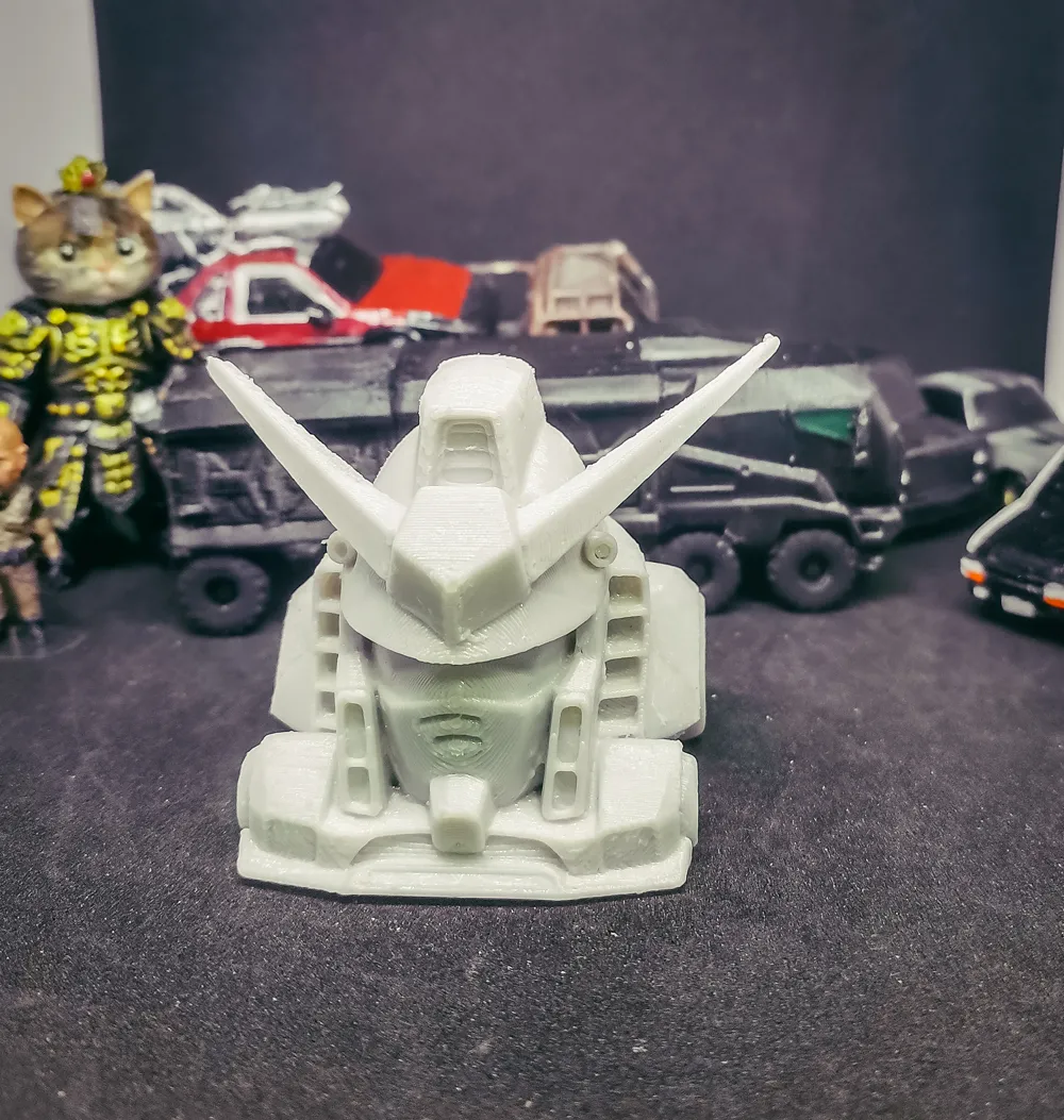 Chibi RX-78-2 Gundam x (LBWK) Custom Car - Free 3D Print Model - MakerWorld