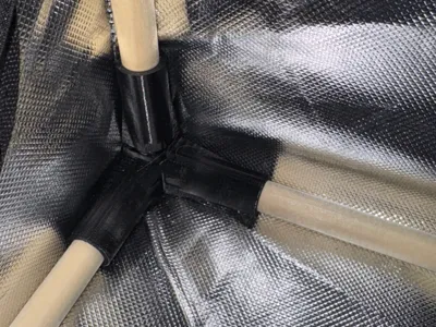 Frame Corner for 5/8" Dowels